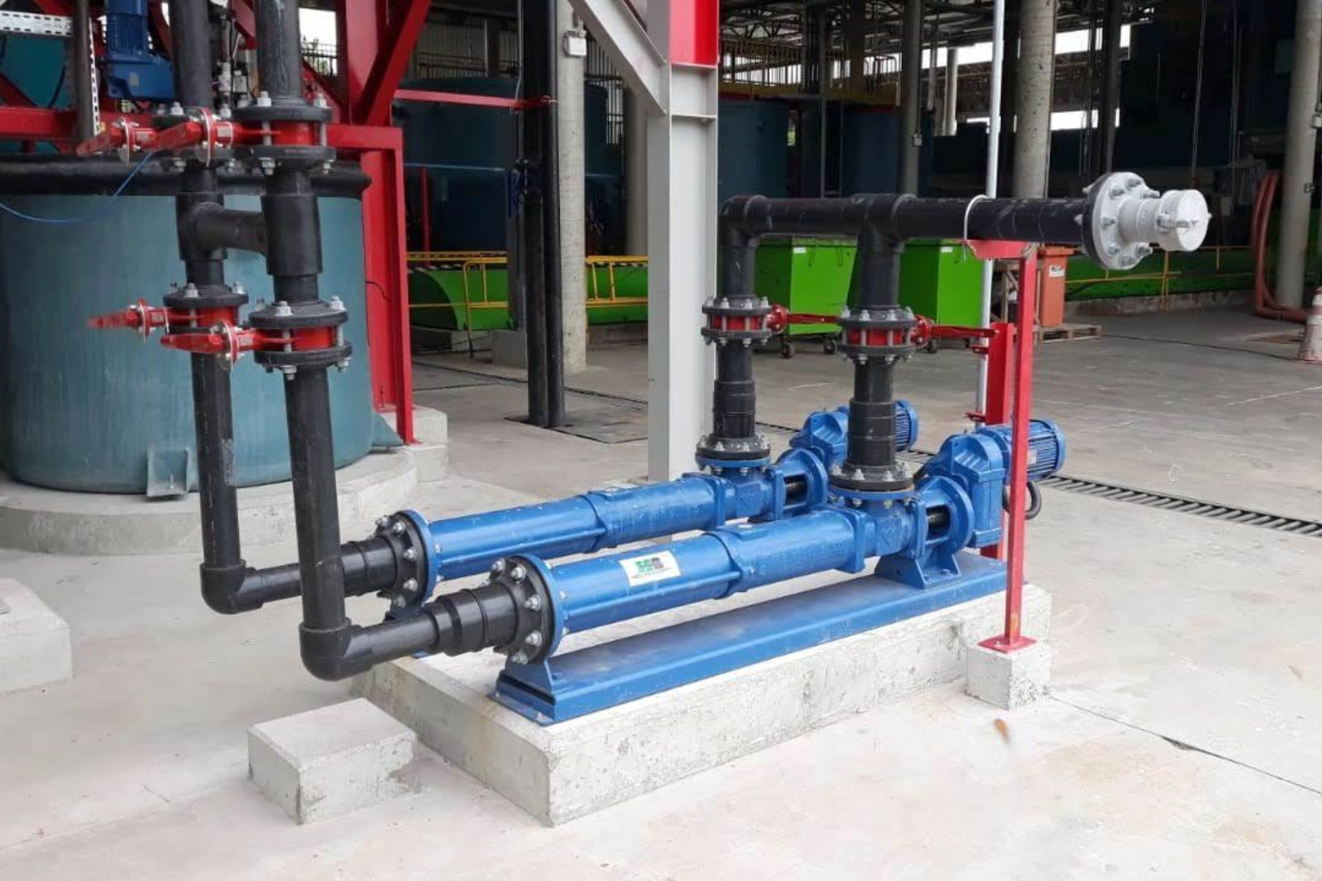 Bombas helicoidais para agronegócio