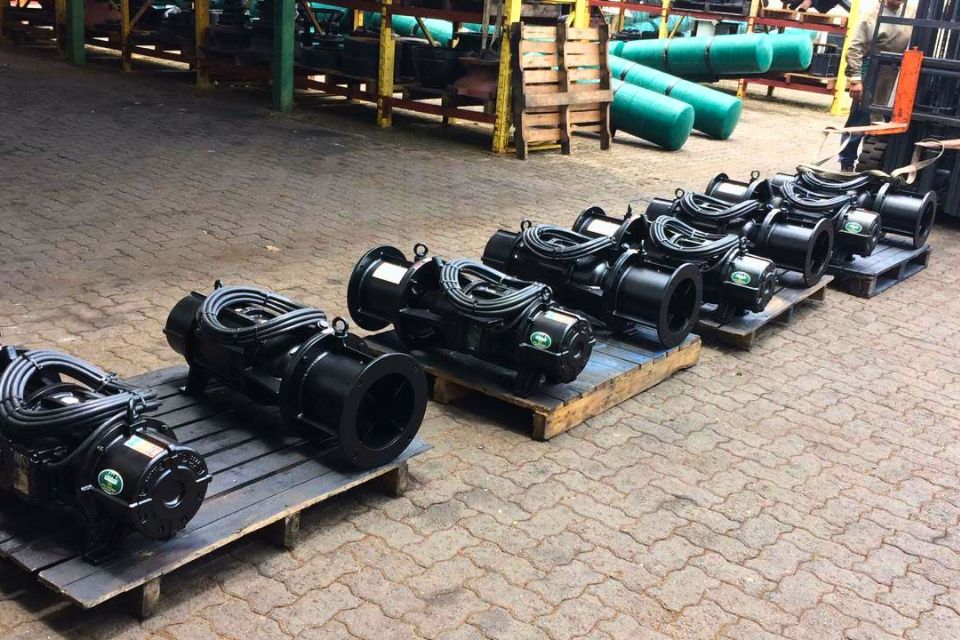 manutenção preventiva para bombas anfíbias e submersas